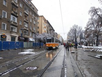 Столичната община планира да въведе правила за външния вид на сградите първо по ул. "Граф Игнатиев". Сн. Mediapool
