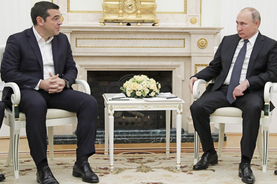 Ципрас и Путин обсъдиха газовите си планове