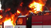 Автобус на градския транспорт изгоря във Велинград