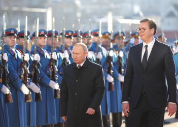 Путин и Вучич в Белград.