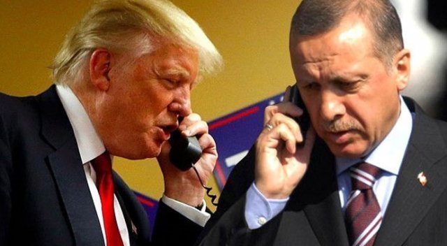 Президентите на ТУрция и САЩ Доналд Тръмп и Реджеп Ердоган 