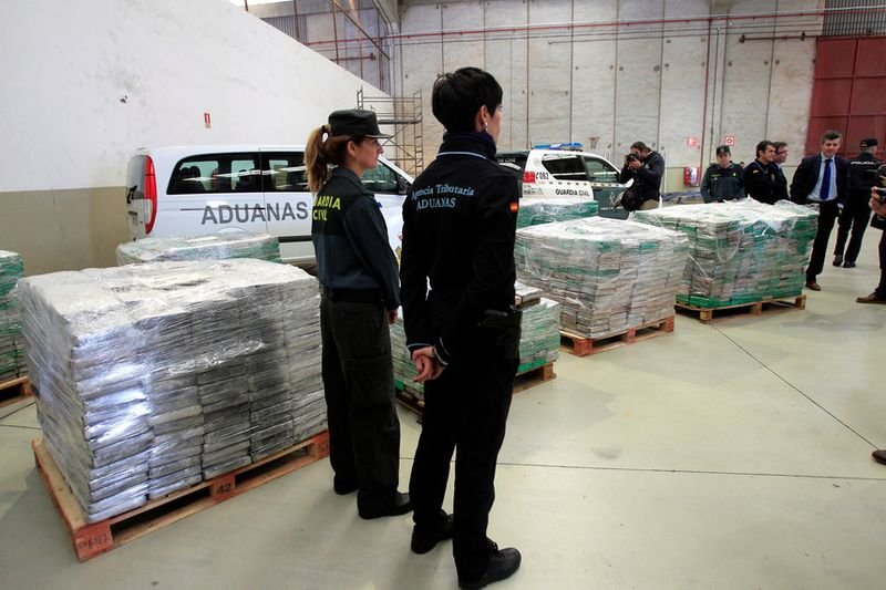 Португалската полиция залови 2,5 тона кокаин и задържа 11 души