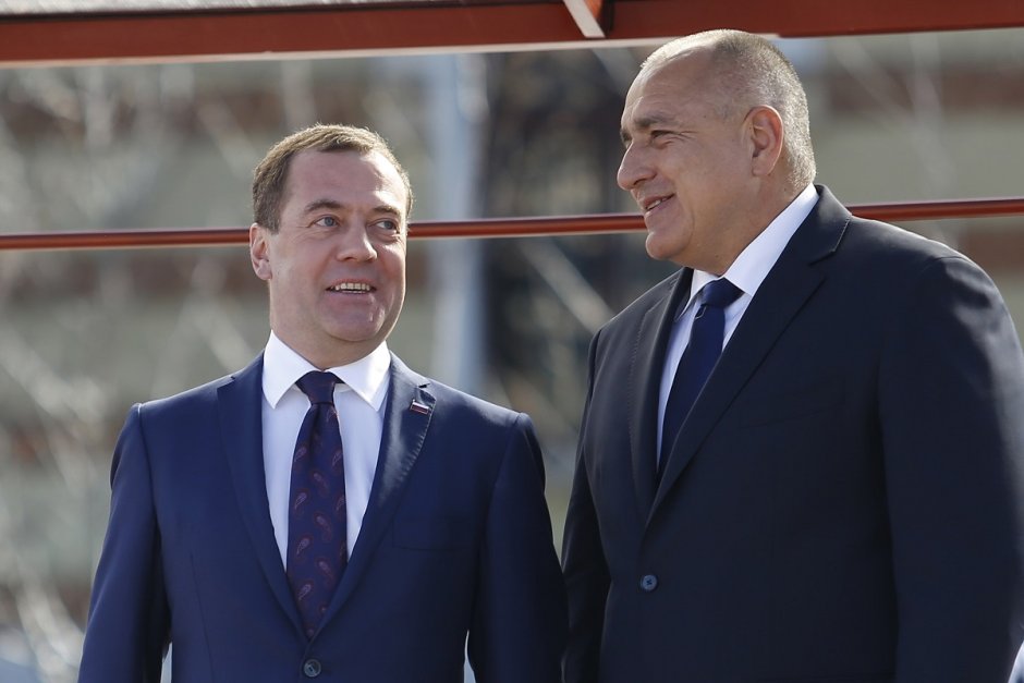 Медведев и Борисов обсъдиха АЕЦ "Белене" и газовия хъб