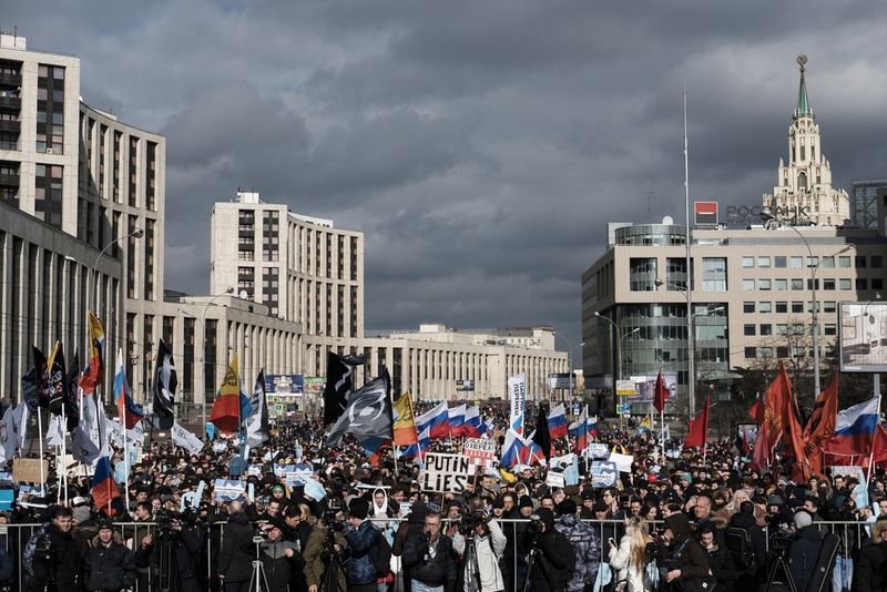 Митинг за свобода на интернет в Русия събра повече хора от пенсионните протести