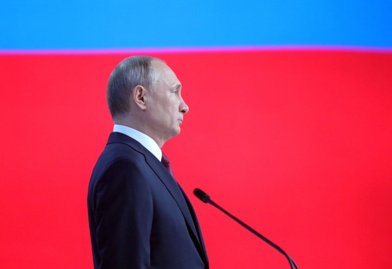 Путин пред Федералното събрание, сн. ЕПА/БГНЕС