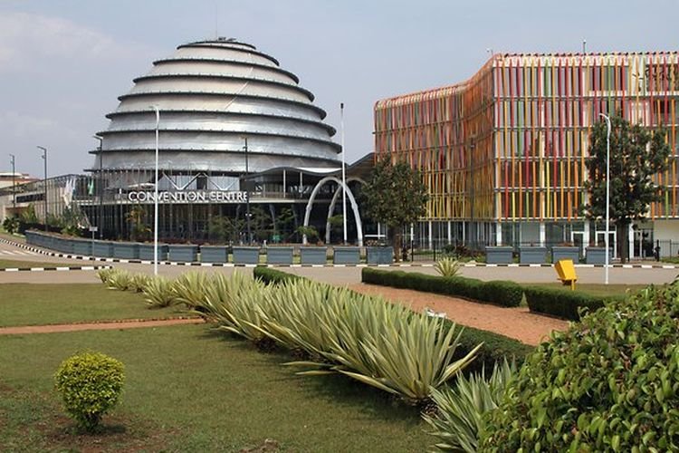 Миждународният конгресен център в Кигали