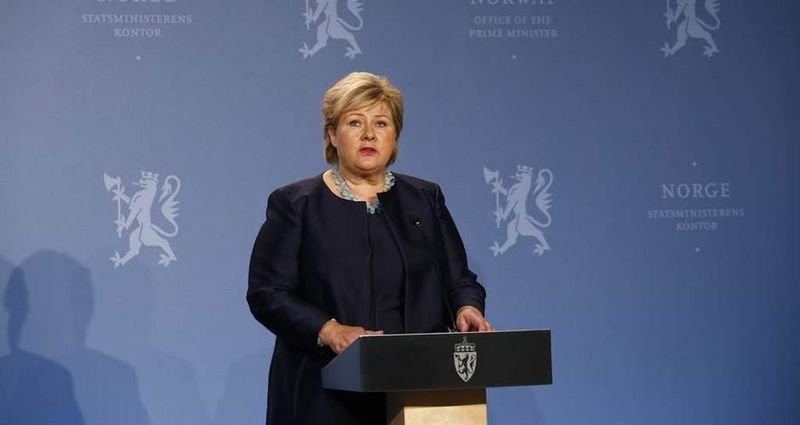 Премиерът на Норвегия Ерна Сулберг