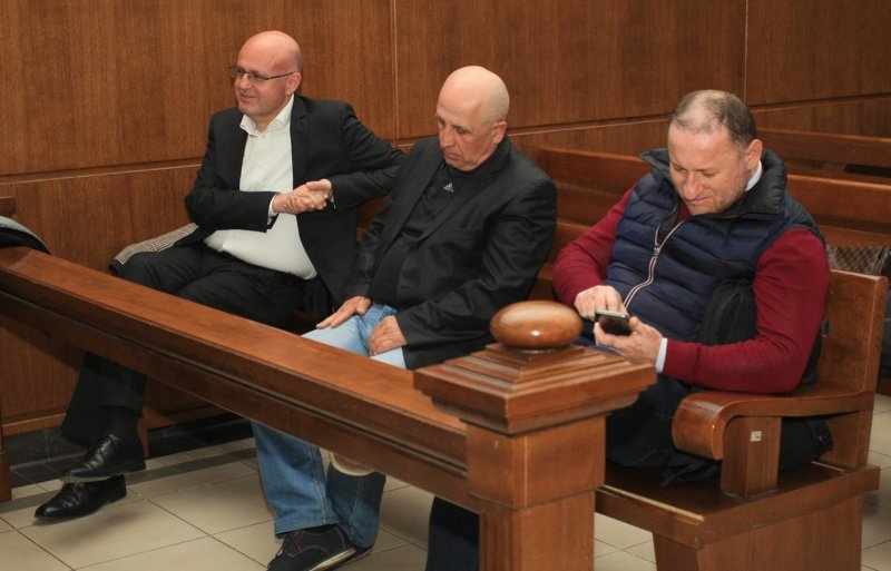 Антон Гинев, Огнян Георгиев и Илия Илиев отляво на дясно сн.БГНЕС