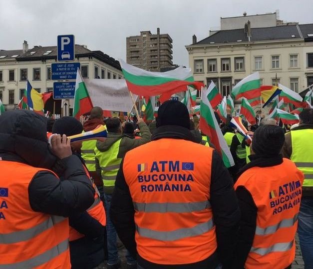 Миналата година в Брюксел имаше протест на български и други превозвачи срещу промените в пакета "Мобилност"