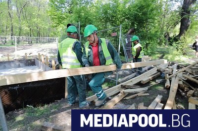 Ремонтът на Западния парк в София ще се проточи до