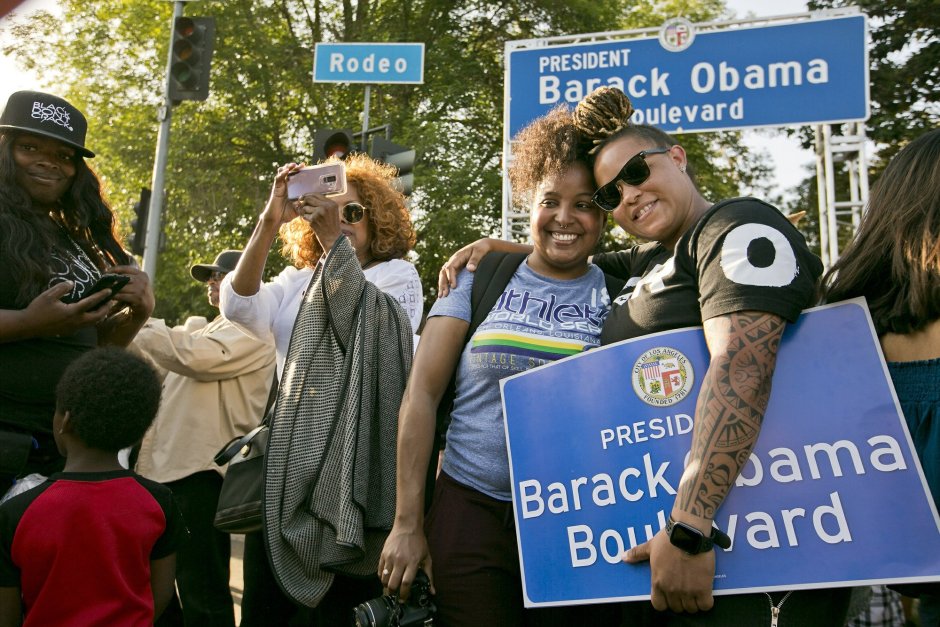 Булевард "Барак Обама" бе открит в Лос Анджелис
