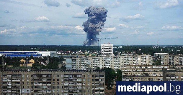 Взривове отекнаха в завод за производството на експлозиви в град