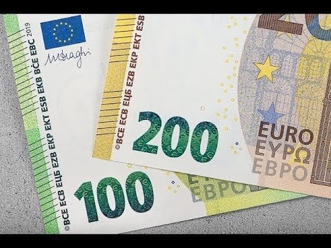 Нови банкноти от 100 и 200 евро са в обращение от днес