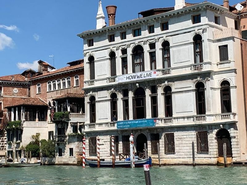 Сградата, в която е разположен Българският павилион на 58-то Биенале във Венеция