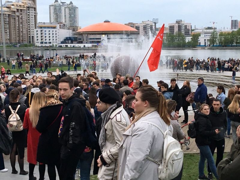 Протестиращите победиха: Строежът на катедрала в парк в Екатеринбург бе отменен