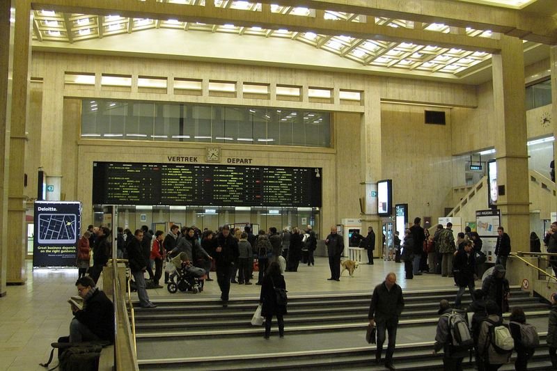 Централната гара в Брюксел