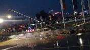 Новият булевард във Варна се превърна във водопад (ВИДЕО)