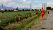 Пътната агенция скоростно поправя оградите по магистралите
