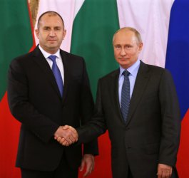 Радев и Путин, сн. Прессекретариат на държавния глава