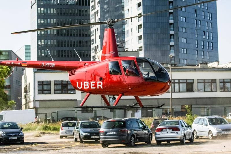 "Юбер" започва хеликоптерни превози в Ню Йорк
