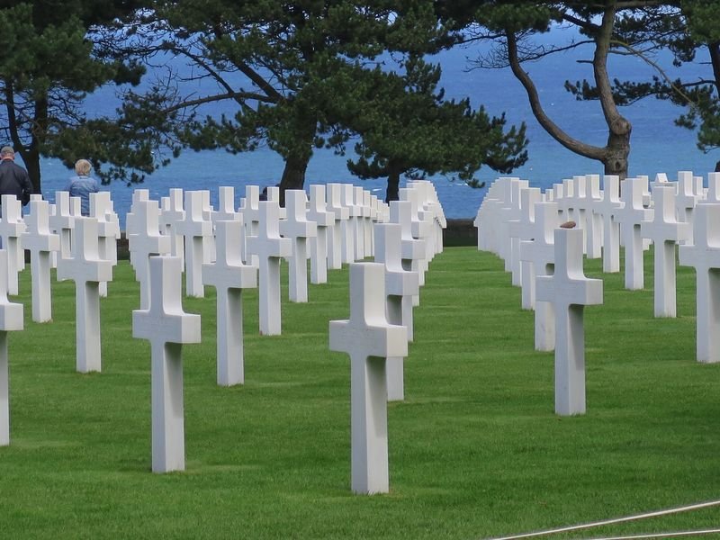 Американското гробище в Нормандия