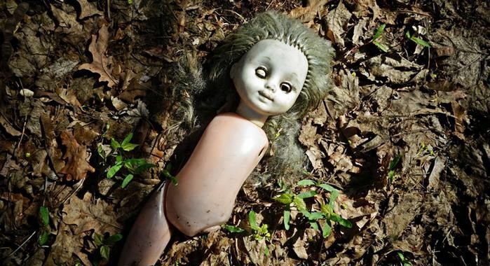 Кукла, намерена в района на Чернобил