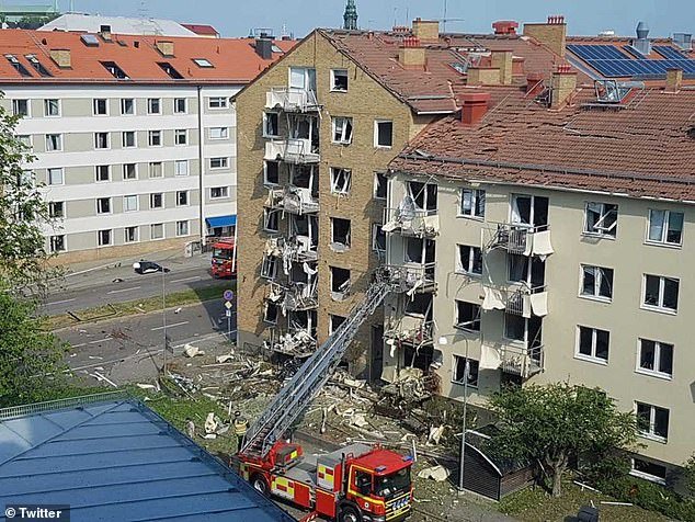 25 ранени при експлозия в две съседни жилищни сгради в Южна Швеция