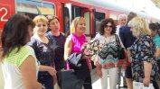 Мая Манолова хвана влака за Видин, за да подкрепи сестринския протест