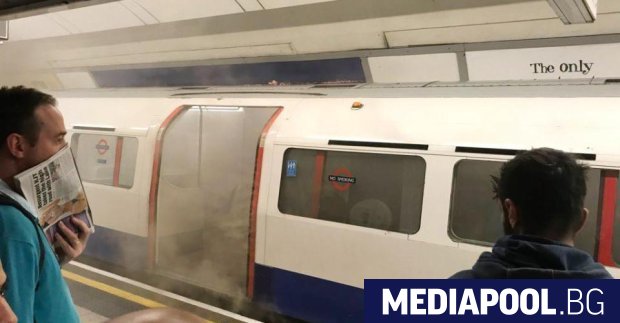Сълзотворен газ беше пръснат в лондонското метр