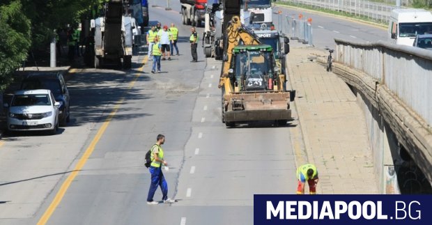 От 30 юни стартира ремонтът на пътните платна на столичния