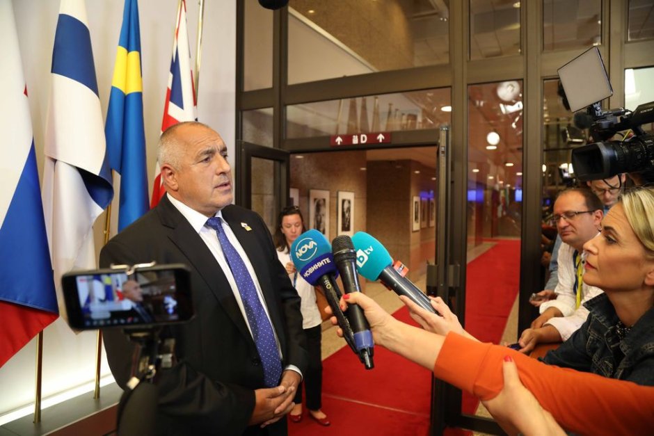 Бойко Борисов след срещата за разпределяне на европостовете, сн. МС