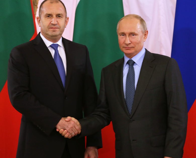 Радев и Путин, сн. Прессекретариат на държавния глава