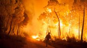 Големи горски пожари бушуват в Испания и Германия