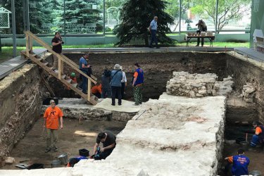 Находката е открита край археологически разкопки в двора на Кремъл