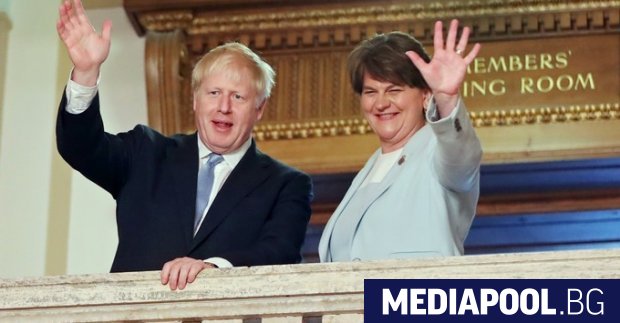 Британският премиер Борис Джонсън заяви пред лидерите на северноирландските политически