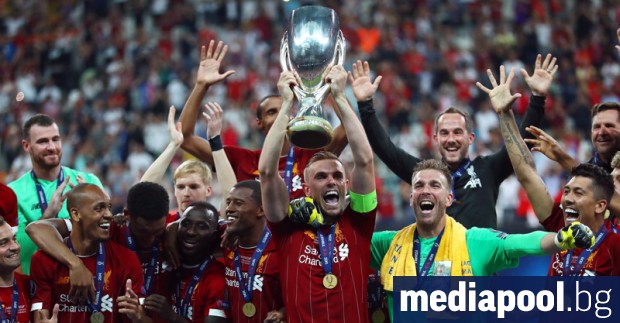 Европейският клубен шампион Ливърпул триумфира със Суперкупата на Стария континент