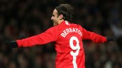 Димитър Бербатов е обявен за втората най-добра "деветка" на Манчестър Юнайтед