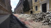 След 417 дни ремонтът на 500 метровата улица "Иван Вазов" в София приключи