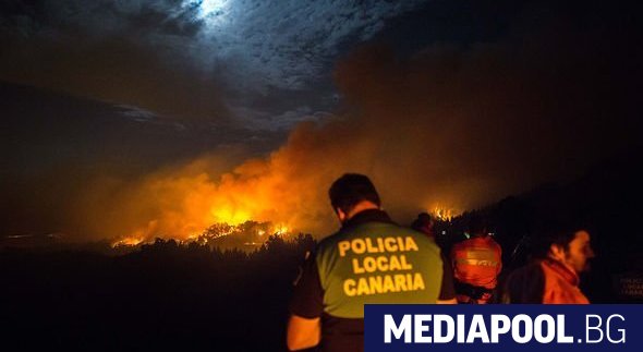 Жителите на 40 населени места на остров Гран Канария бяха