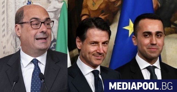 Италианското антисистемно Движение Пет звезди (Д5З) и Демократическата партия (ДП)
