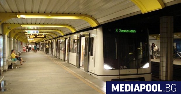 Всички мотриси на метрото в норвежката столица спряха тази сутрин