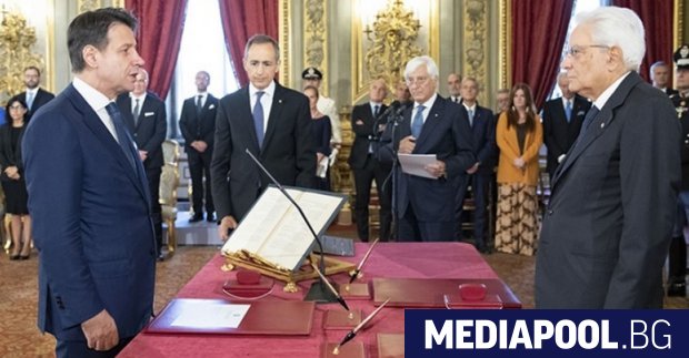 Новото коалиционно правителство на Италия подкрепяно от Движение 5 звезди