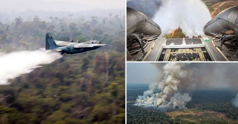 Г-7 ще отпусне спешна помощ за самолети за гасене на пожари в Бразилия