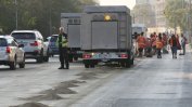 Камион разля осем тона масло в централната част на София