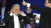Пласидо Доминго пя на концерт в Унгария при откриването на стадион