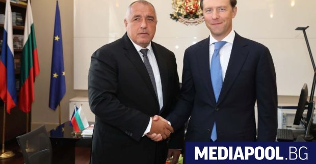 Премиерът Бойко Борисов и руският министър на промишлеността и търговия