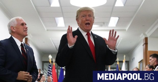 Американският президент Доналд Тръмп неведнъж е използвал вицепрезидента Майк Пенс