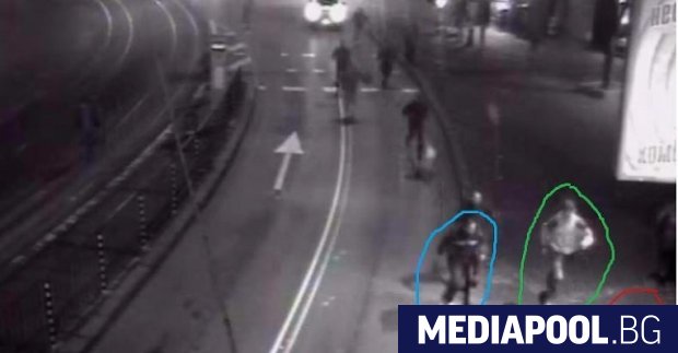 Появи се видео което показва кадри от охранителни камери в