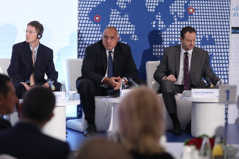 Председателят на Американската търговска камара Оливие Маркет бе домакин на срещата с Борисов