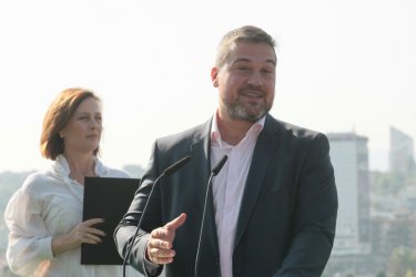 Председателят на Инициативния комитет на Мая Манолова Никола Вапцаров